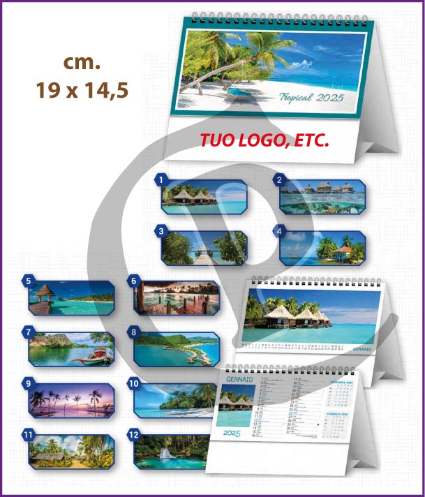 calendari-da tavolo 2025-personalizzati-Illustrati-da-scrivania-tropical-ag2074-sp25-tv2200